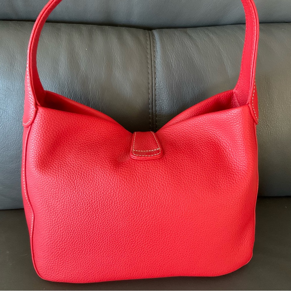 Dooney & Burke Logo Lock Hobo - Picture 2 of 9